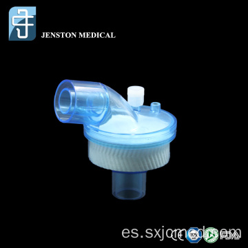 Filtro médico HME en ángulo